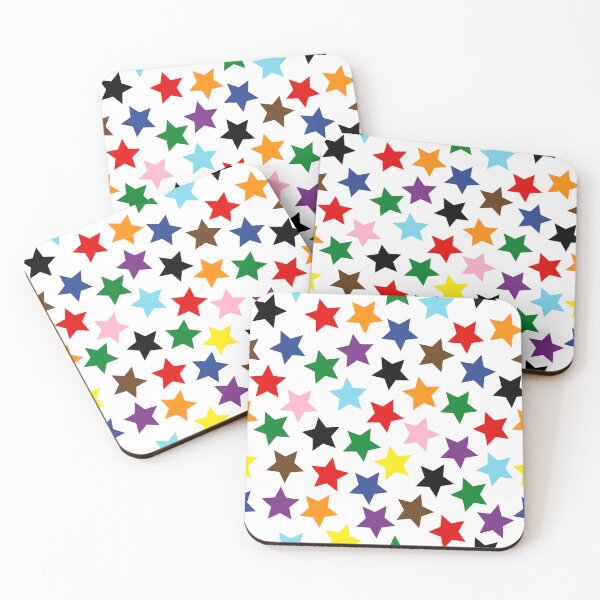 Item preview, Rainbow Progress Pride Flag Stars Quasar  designed and sold by JoyfulJen.