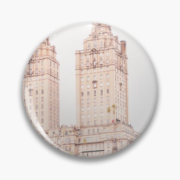 Item preview, New York, USA I San Remo towers in Central Park in an autumnal nature of an urban cityscape with an aesthetic style like a romantic movie or TV series set decor, ideal for Christmas decoration designed and sold by Julie Travel Photography.