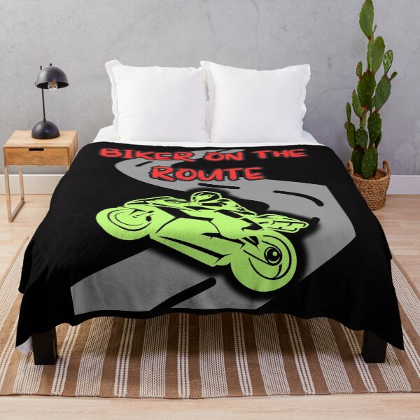 Item preview, BIKER ON THE ROUTE designed and sold by stickersrafisa.