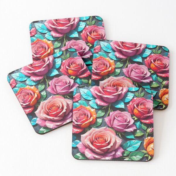 Item preview, Pink Roses Floral Pattern Design designed and sold by TheArtOfPat.