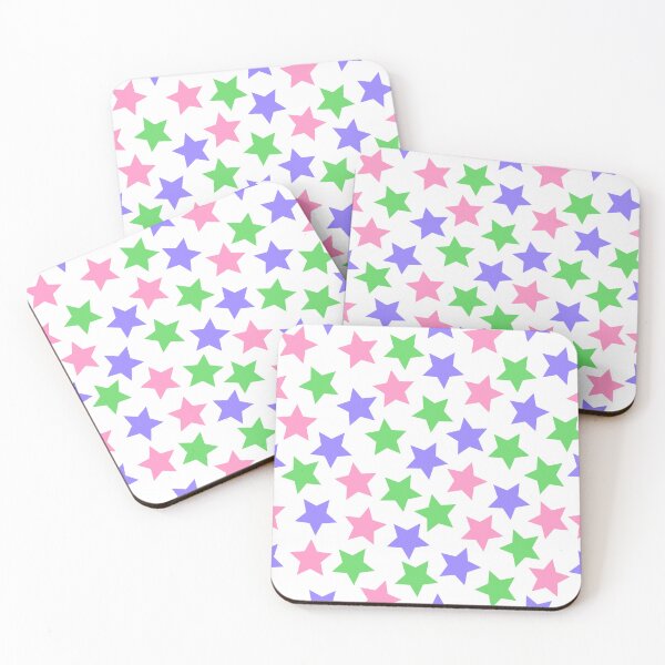 Item preview, Trigender Pride Flag Stars Pink Green Purple designed and sold by JoyfulJen.