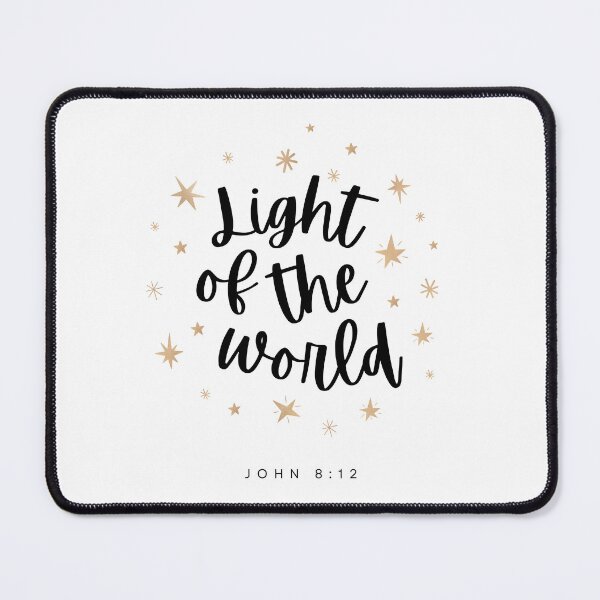 Item preview, Light Of The World | John 8:12 | Christian Gifts designed and sold by Meredibbs.