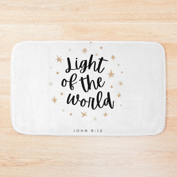Item preview, Light Of The World | John 8:12 | Christian Gifts designed and sold by Meredibbs.