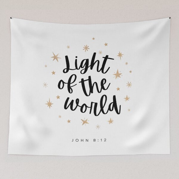 Item preview, Light Of The World | John 8:12 | Christian Gifts designed and sold by Meredibbs.