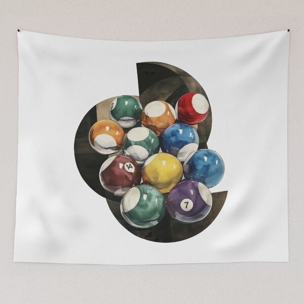 Item preview, billiards pool design designed and sold by javierparra.
