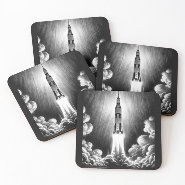 Artikelvorschau, Saturn V entworfen und verkauft von TEEJAMBOREE.