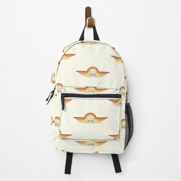 Item preview, Bombardier Challenger 350 Jet Sunset Pilot Wings Retro Aviation Design designed and sold by skye-studio.