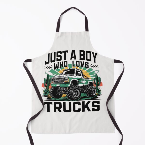Item preview, Just A Boy Who Loves Truck designed and sold by TeeTotally.
