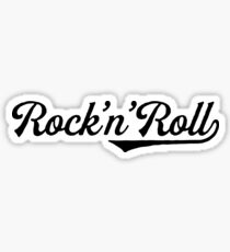 Rock n Roll For Music Artist Hipster Sticker
