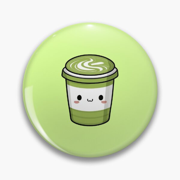 Item preview, Cute Matcha Latte Kawaii designed and sold by canvadreamer444.