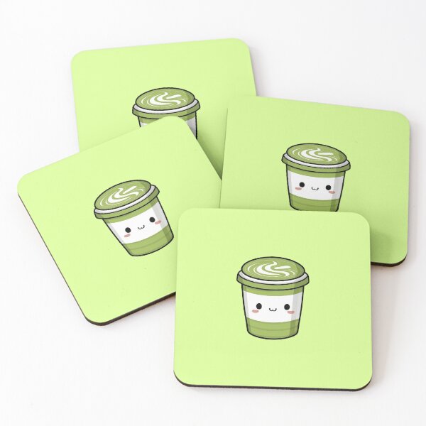 Item preview, Cute Matcha Latte Kawaii designed and sold by canvadreamer444.