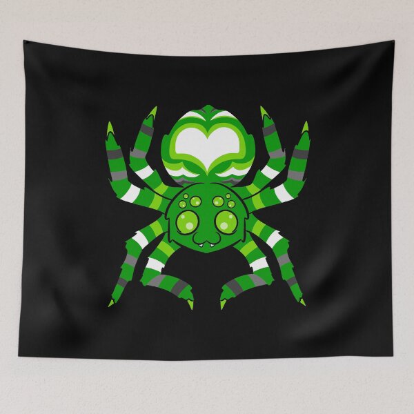 Item preview, Aromantic Pride Spider designed and sold by JaxNaBox.