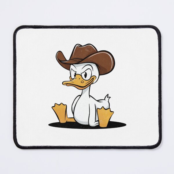 Item preview, shows a cartoon duck wearing a cowboy hat designed and sold by lmsendalfer.