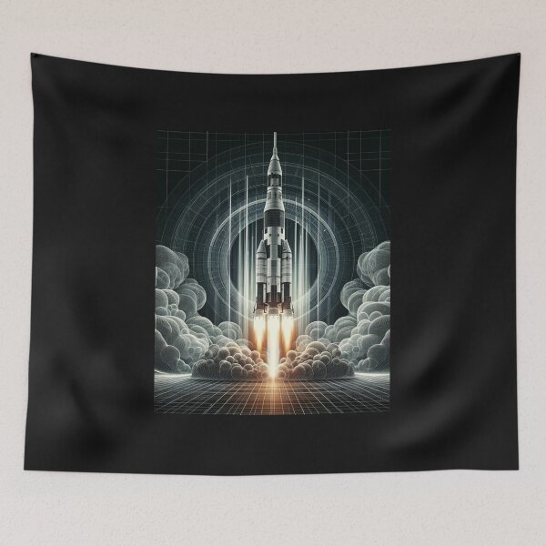 Item preview, saturn v designed and sold by TEEJAMBOREE.