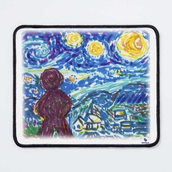 Item preview, Meeple Starry Night Board Game Art Fun Design designed and sold by mytshirtfort.
