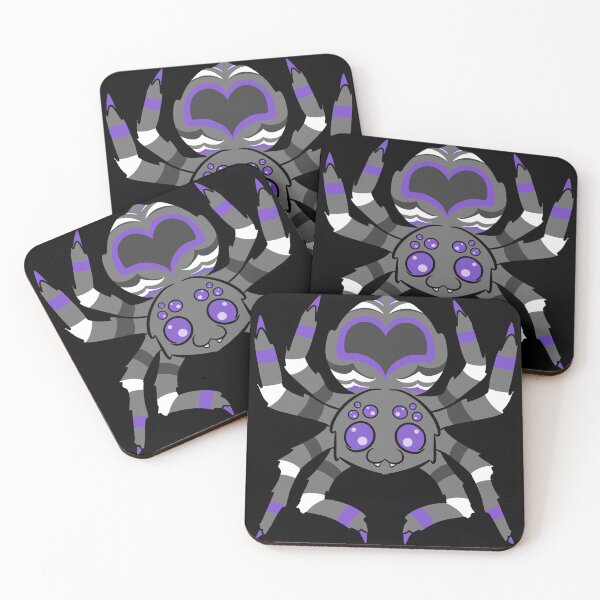 Item preview, Asexual Pride Spider designed and sold by JaxNaBox.