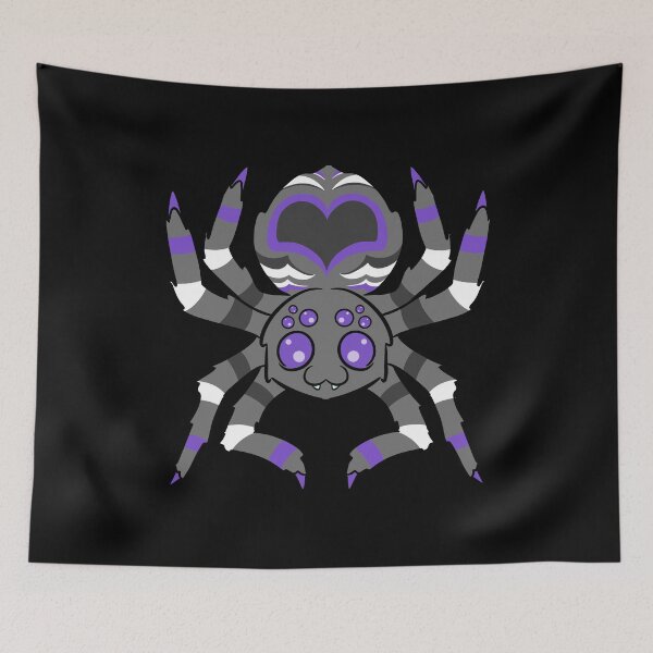 Item preview, Asexual Pride Spider designed and sold by JaxNaBox.