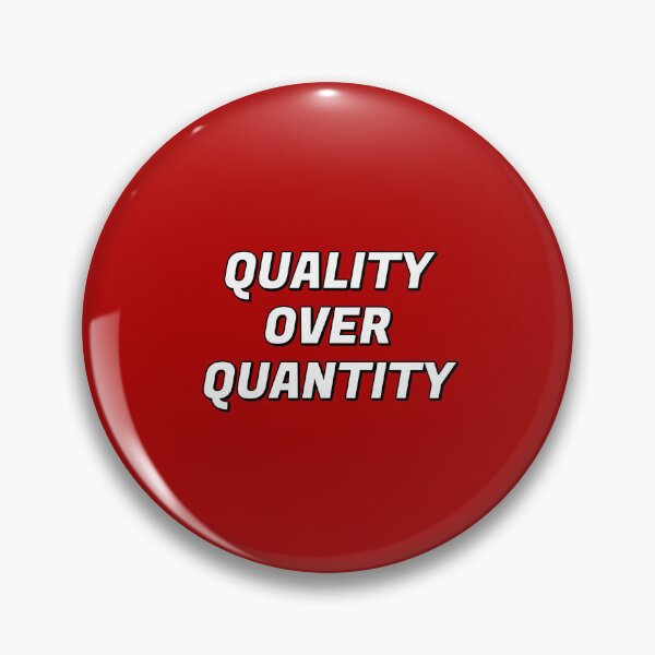 Item preview, Quality Over Quantity designed and sold by Inspirationmotivation.