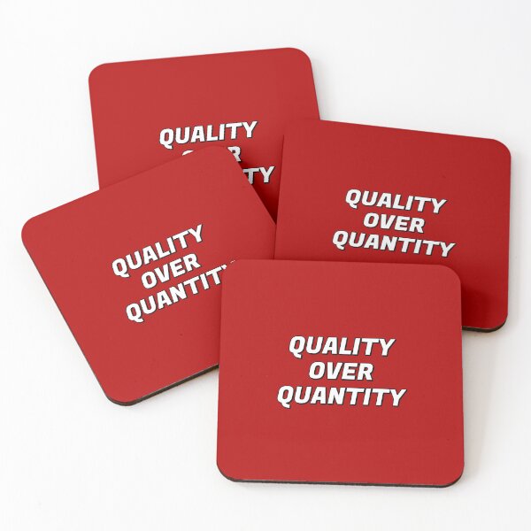 Item preview, Quality Over Quantity designed and sold by Inspirationmotivation.