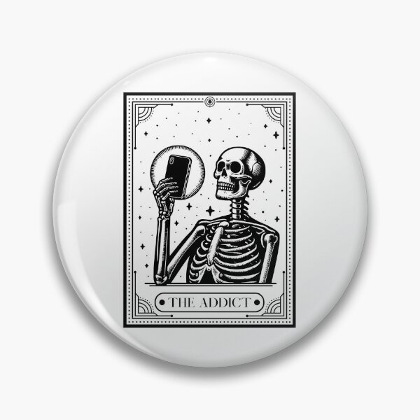 Item preview, Tarot card - The Addict - Funny Tarot Card designed and sold by modymada.
