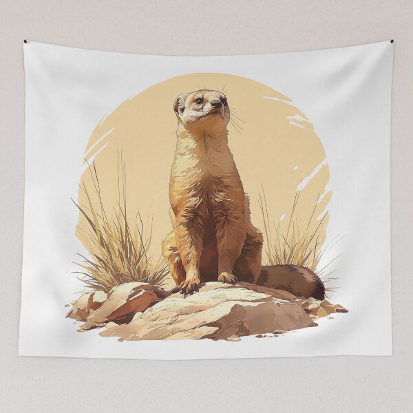 Item preview, Mongoose on Desert Stone designed and sold by Christian Weiss.