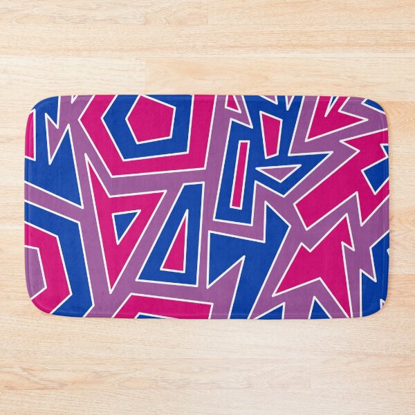 Item preview, Bi Bisexual Pride Modern Geometric Abstract designed and sold by JoyfulJen.