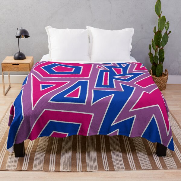 Item preview, Bi Bisexual Pride Modern Geometric Abstract designed and sold by JoyfulJen.