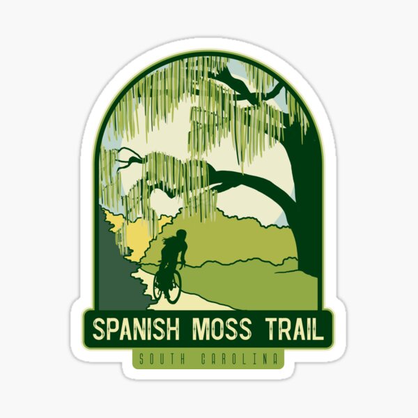 Item preview, Spanish Moss Trail - South Carolina cycling designed and sold by Moritz Schwäble.