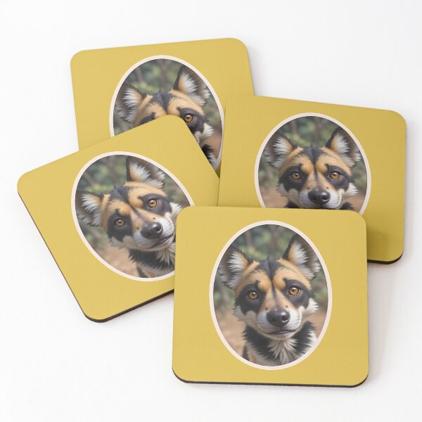 Item preview, Cute African Painted Wild Dog designed and sold by TheArtOfPat.