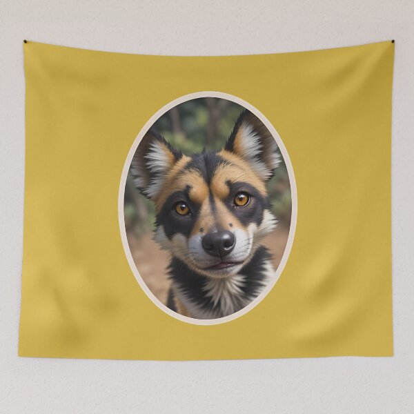 Item preview, Cute African Painted Wild Dog designed and sold by TheArtOfPat.