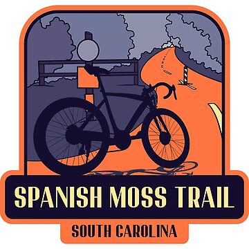 Artwork thumbnail, Spanish Moss Trail - South Carolina cycling by Moritz Schwäble