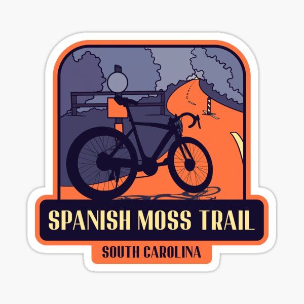 Item preview, Spanish Moss Trail - South Carolina cycling designed and sold by Moritz Schwäble.