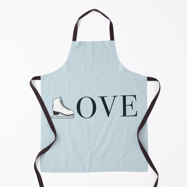 Item preview, Figure Skate LOVE Text Illustration designed and sold by TheEclecticKat.