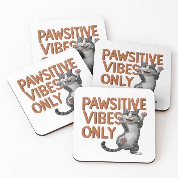 Item preview, Pawsitive Vibes: Pawsitive Vibes Only designed and sold by deluxedigital1.