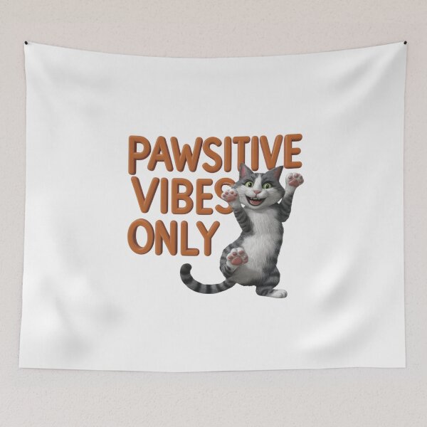 Item preview, Pawsitive Vibes: Pawsitive Vibes Only designed and sold by deluxedigital1.