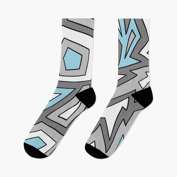 Item preview, Demiboy Pride Modern Geometric Abstract Blue designed and sold by JoyfulJen.