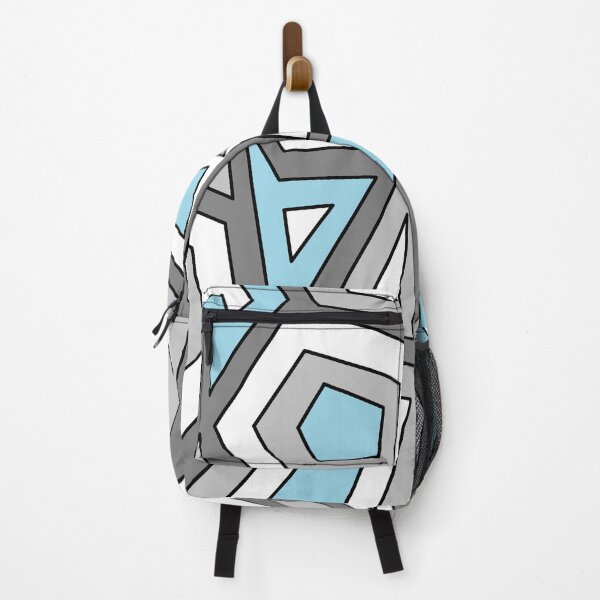 Item preview, Demiboy Pride Modern Geometric Abstract Blue designed and sold by JoyfulJen.