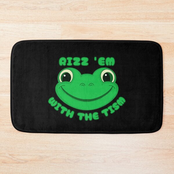 Item preview, Rizz Em With The Tism - Autism Awareness (Frog) designed and sold by SeledineArt.