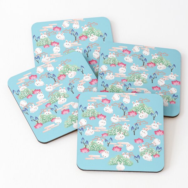 Item preview, Bunnies Among the Bushes designed and sold by Khotekmei.