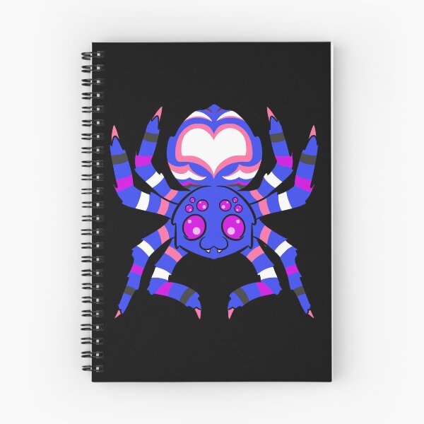Item preview, Genderfluid Pride Spider designed and sold by JaxNaBox.