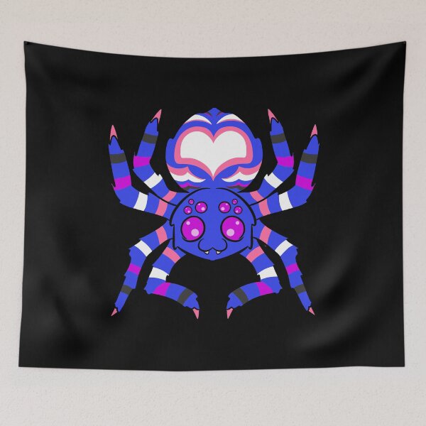Item preview, Genderfluid Pride Spider designed and sold by JaxNaBox.