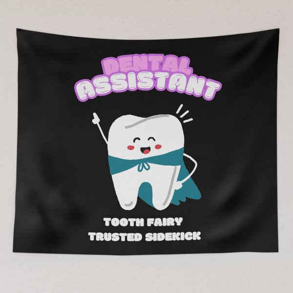 Item preview, DENTAL ASSISTANT TOOTH FAIRY TRUSTED SIDEKICK T-SHIRT designed and sold by Fivehdad.