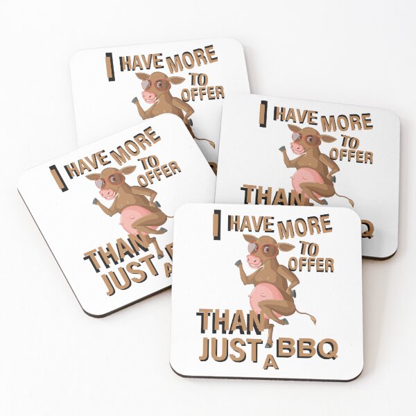 Item preview, BBQ MOO COW designed and sold by SmARTNiki.