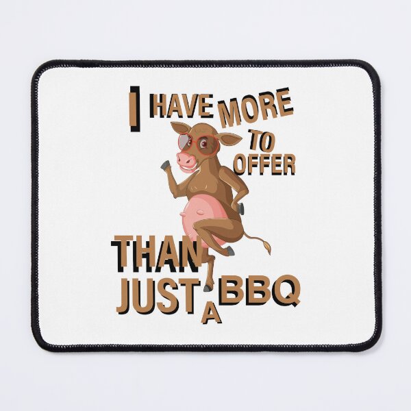 Item preview, BBQ MOO COW designed and sold by SmARTNiki.