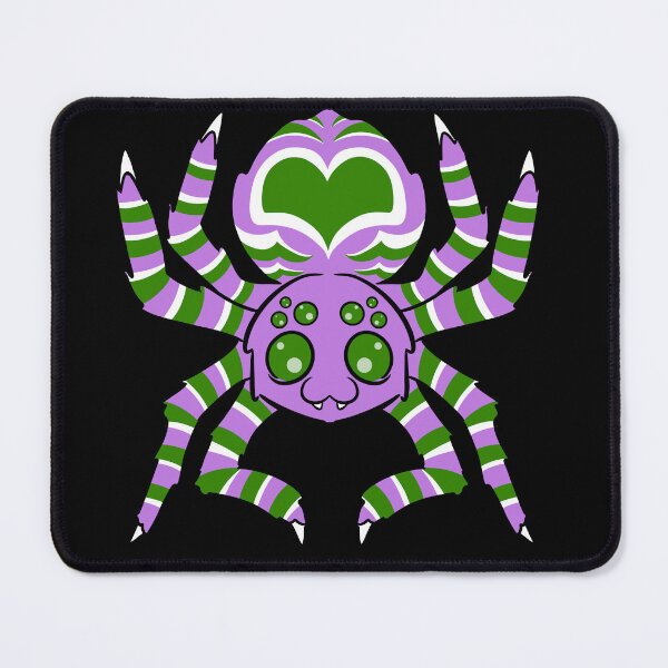 Item preview, Genderqueer Pride Spider designed and sold by JaxNaBox.