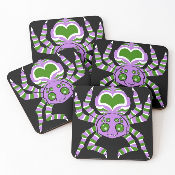 Item preview, Genderqueer Pride Spider designed and sold by JaxNaBox.