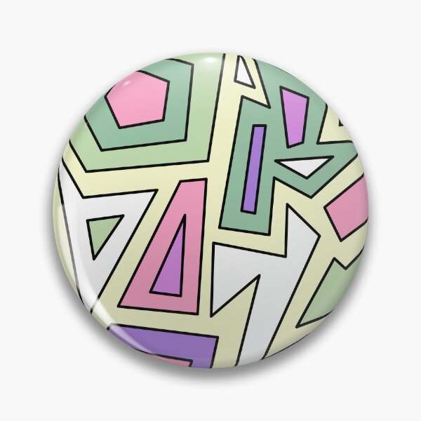 Item preview, Genderfae Pride Modern Geometric Abstract Pink designed and sold by JoyfulJen.