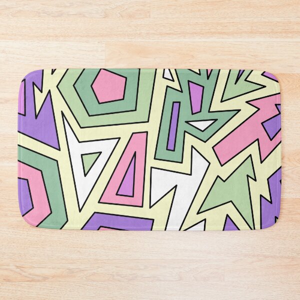 Item preview, Genderfae Pride Modern Geometric Abstract Pink designed and sold by JoyfulJen.