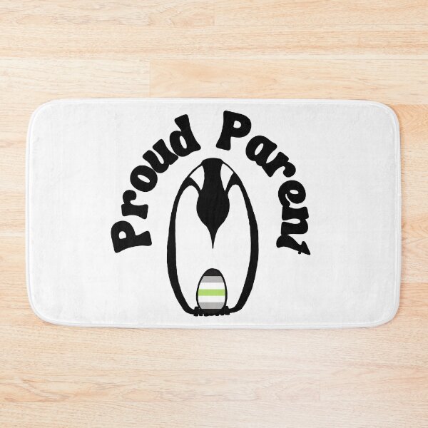 Item preview, Proud Parent Agender Pride Penguin designed and sold by Kristi Brooks.