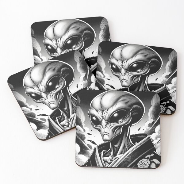 Item preview, Alien Samurai designed and sold by JPdesignPunk.